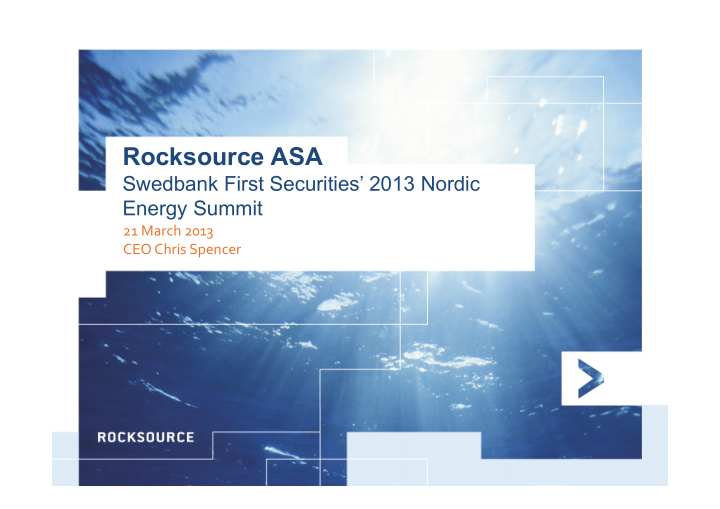 rocksource asa