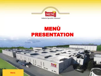 PRESENT  PRESENTATIO  TION  Men  1  ABOUT US  1)  Men was founded in Cavezzo, Province of