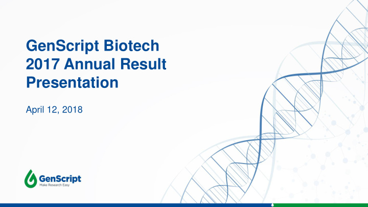 genscript biotech