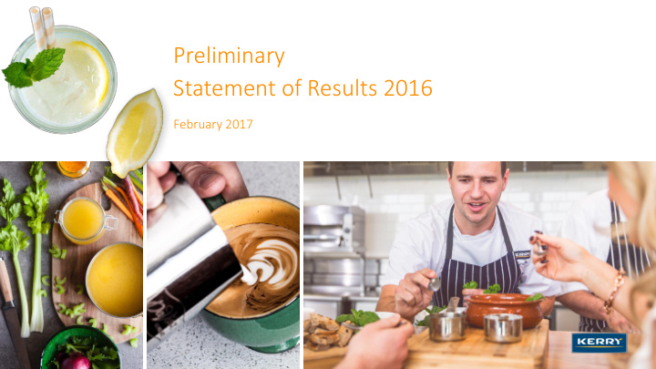 statement of results 2016