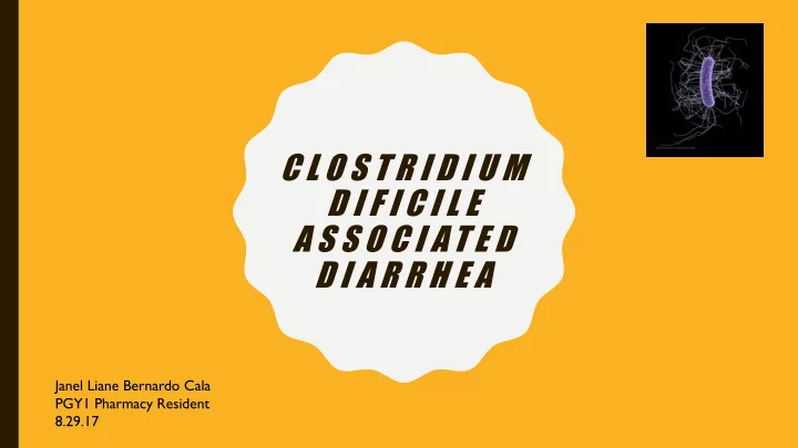 c l o s t r i d i u m