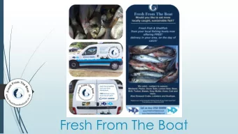 Fresh From The Boat  Who are we and where did we start  Our goal at first (2013)  was simple: