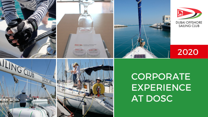 corporate experience at dosc about dosc
