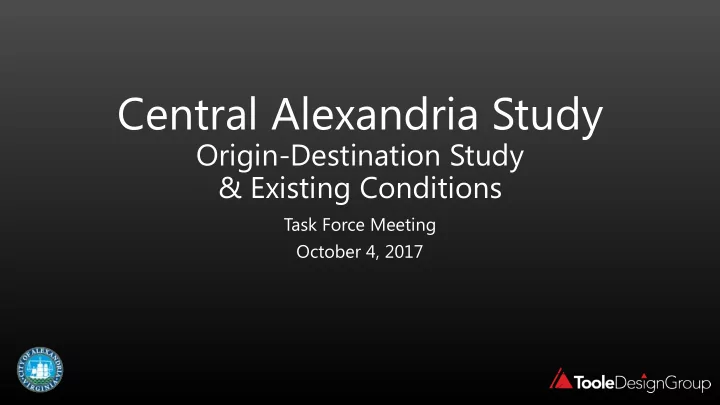 central alexandria study