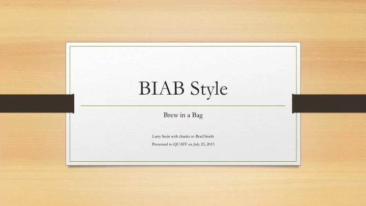 biab style