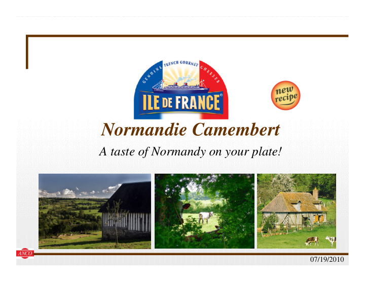 normandie camembert