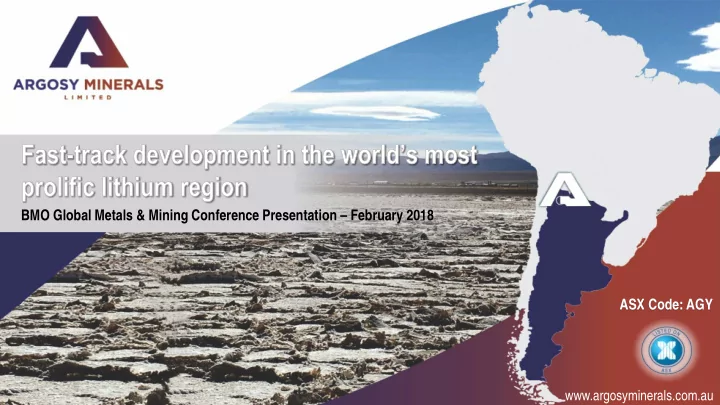 bmo global metals mining conference presentation february