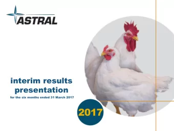 2017  AGENDA    Business Overview  [# 03]    Industry Trends  [# 21]    Financial Overview