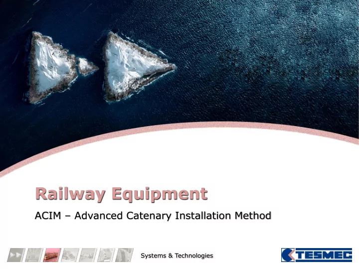 railway equipment