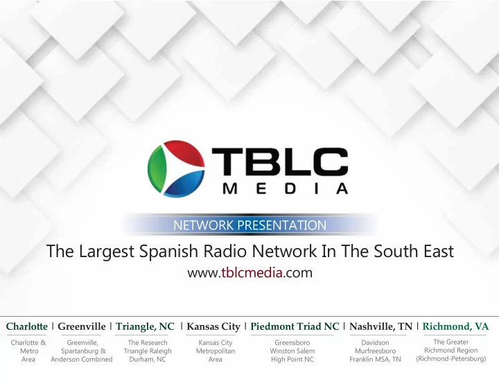 the largest spanish radio network in the south east