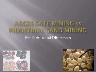 Similarities and Differences  Mathy Construction / Milestone Materials  Corporate office in