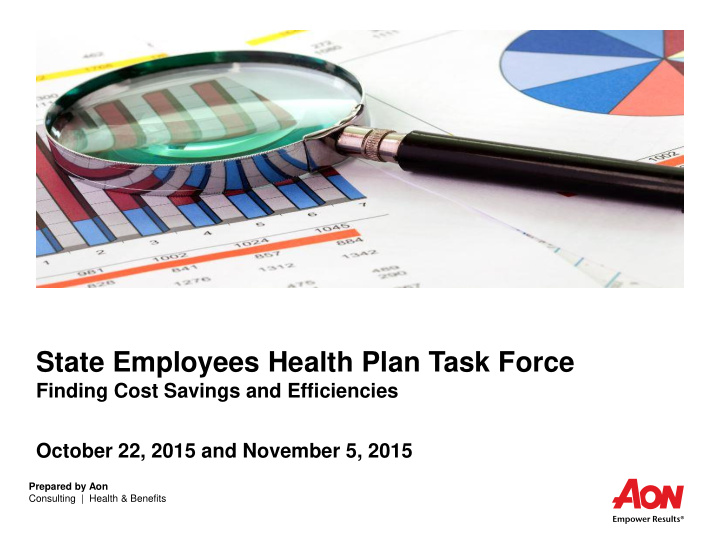 state employees health plan task force