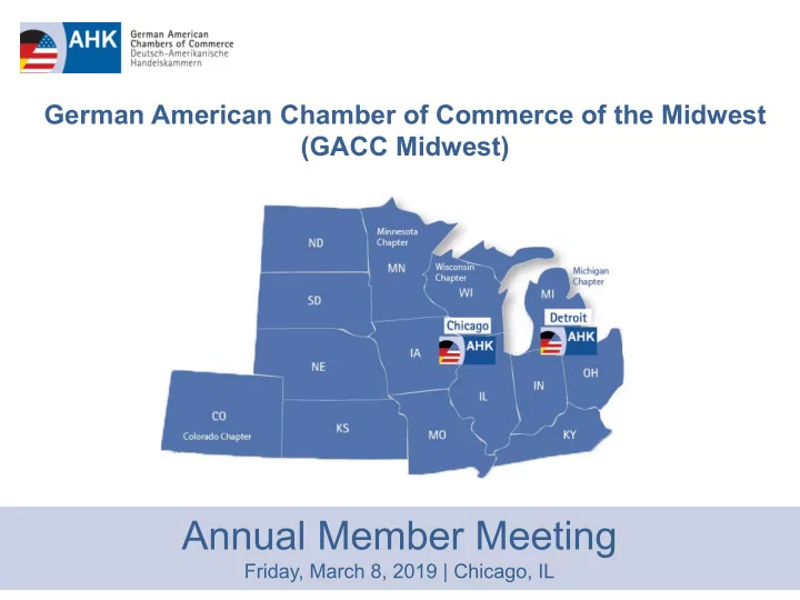 annual member meeting