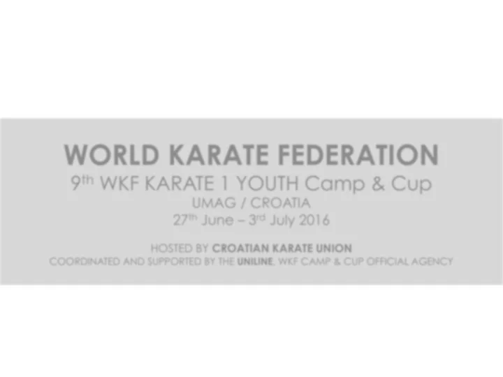 world karate federation