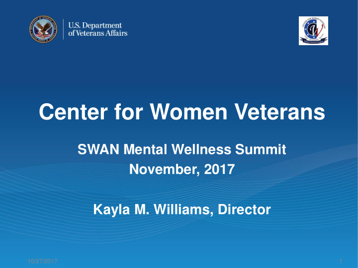 center for women veterans