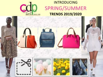 SPRING/SUMMER  TRENDS 2019/2020 PANTONE COLOUR OF THE YEAR  LIVING CORAL  #03  #01  #04  #02