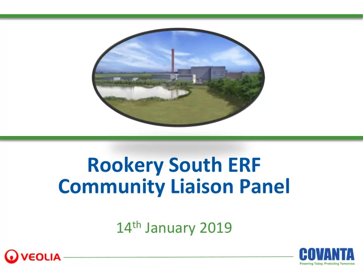 rookery south erf community liaison panel