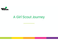 a girl scout journey agenda