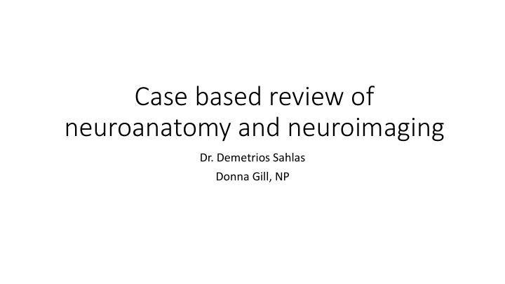 case based review of
