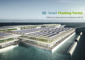 Offshore Mariculture Conference 2016  2050= 9.3 Billion people  We have destroyed land and produced