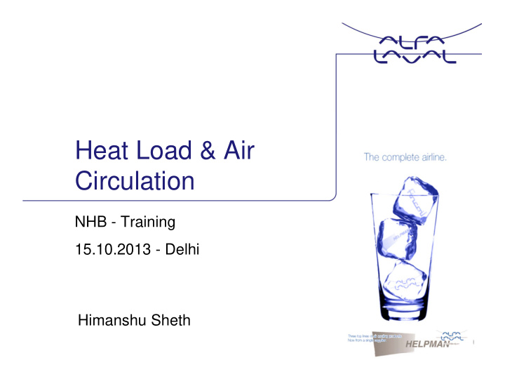heat load air circulation