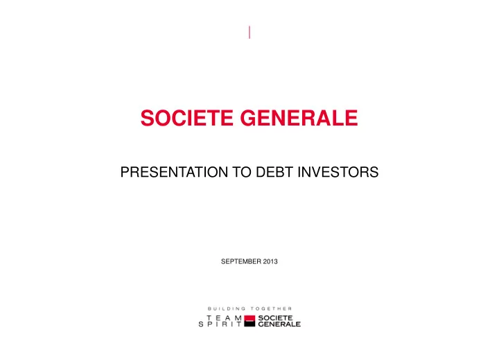 societe generale