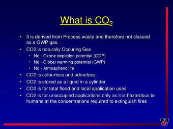How does CO 2 work    CO2 is discharged into an enclosure or directly on to the surface