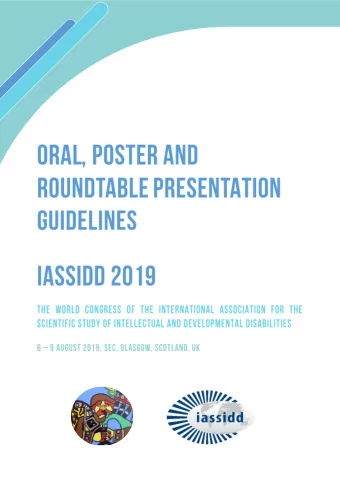 IASSIDD 2019 will be held at the Scottish Event Campus (SEC) which is located at  Exhibition Way,