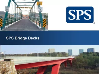 SPS Bridge Decks  SPS Technology  Terminology and History  Structural Composite  two steel