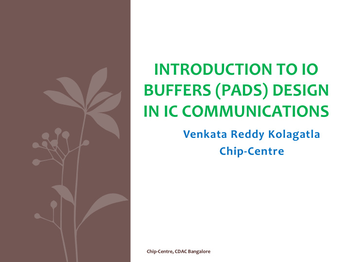 buffers pads design