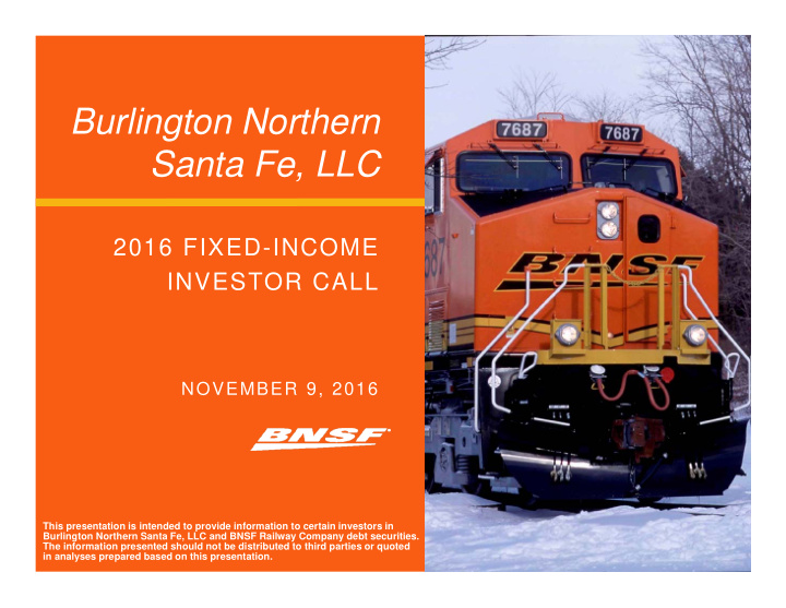 burlington northern santa fe llc