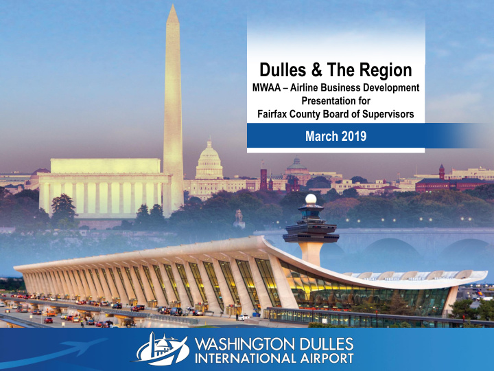 dulles the region