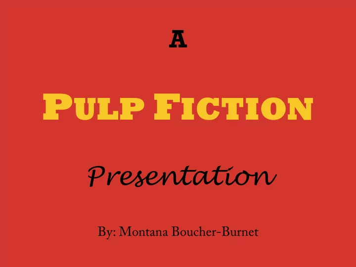 5 things you might not know about pulp fiction warning