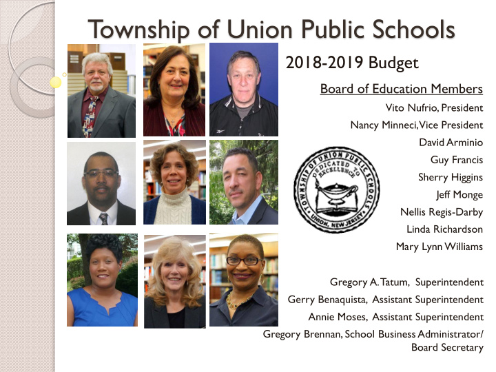 t ownship of union public schools