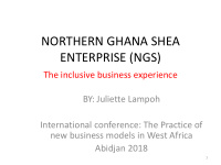 northern ghana shea enterprise ngs