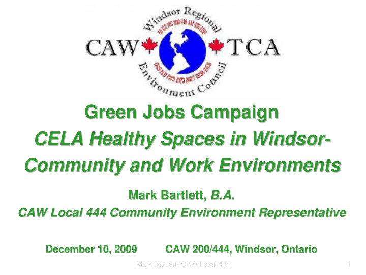 green jobs campaign green jobs campaign cela healthy
