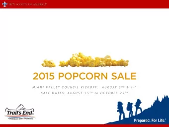 Introductions  Council Popcorn Kernel  Angela Matthieu  District Popcorn Kernels  SunWatch