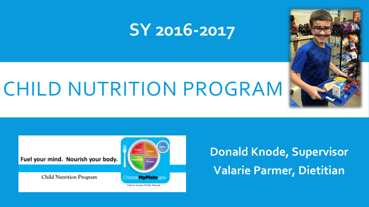 child nutrition program