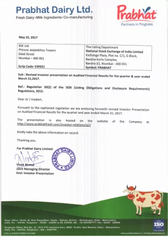 Q4 &amp; FY17 RESULTS UPDATE  MAY 2017  KEY HIGHLIGHTS  Q4 &amp; FY17 RESULT HIGHLIGHTS  COMPANY