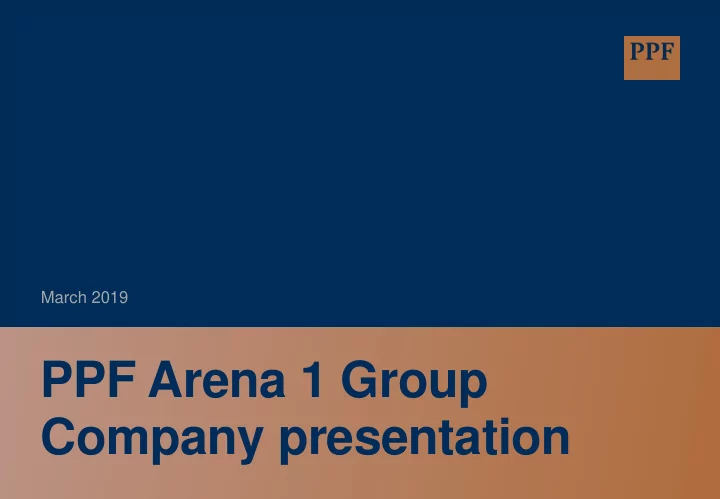 ppf arena 1 group