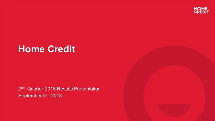 home credit