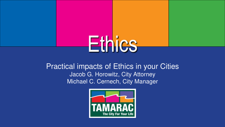 ethics