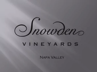 Napa Valley  The site  Our Vineyards  Ranch history  The Brothers Vineyard  Our
