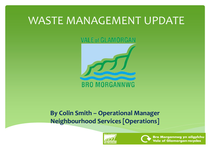 waste management update