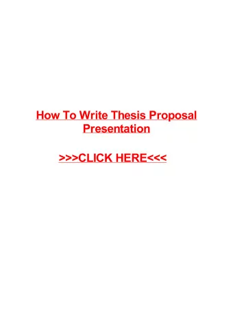 &gt;&gt;&gt;CLICK HERE&lt;&lt;&lt;  How to write thesis proposal presentation Nashville. buy essays