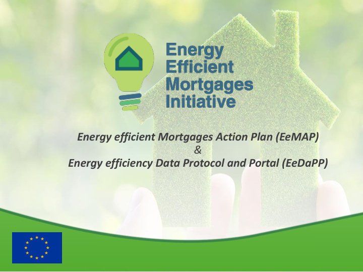 energy efficient mortgages action plan eemap
