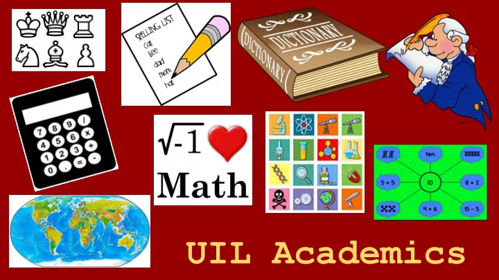 uil academics leadership team