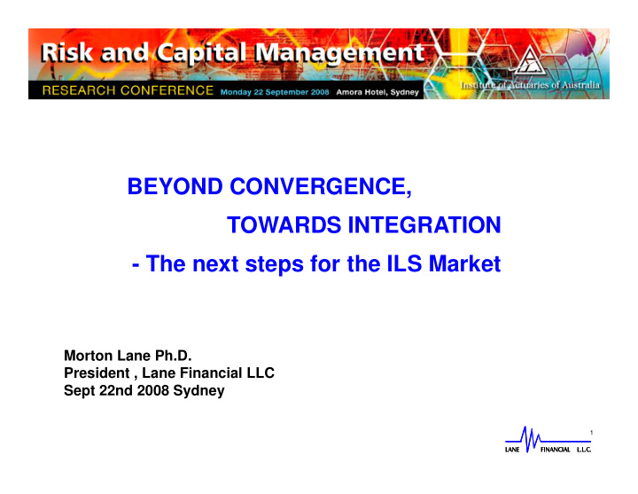 beyond convergence towards integration the next steps for