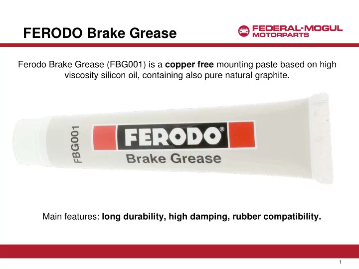 ferodo brake grease