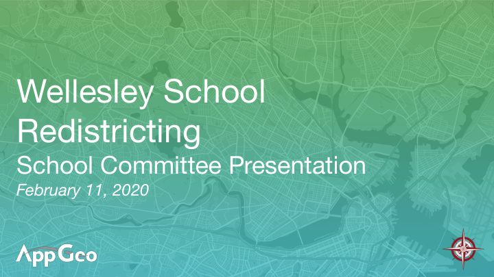 wellesley school redistricting